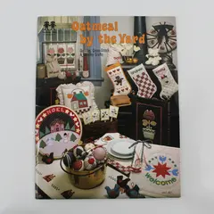 VTG Oatmeal by the Yard Quilting Cross-Stitch & Country Crafts Patterns 1982 PB