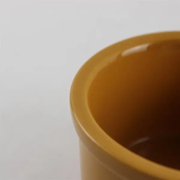 Cuisinart Set of 4 Mustard Yellow Ramekin Custard Cups 5 oz