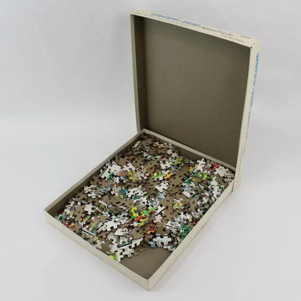 Great American Washington Oregon Jack McKie Puzzle Over 550 Pc 1977