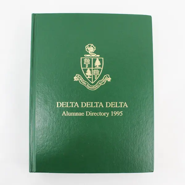 Delta Delta Delta Alumnae Directory 1995 Hardcover Greek Life
