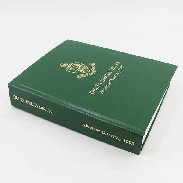 Delta Delta Delta Alumnae Directory 1995 Hardcover Greek Life