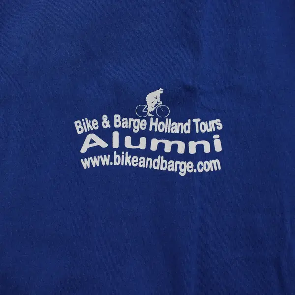 SOL'S Imperial Bike & Barge Holland Tours Alumni Blue T-Shirt Adult Large
