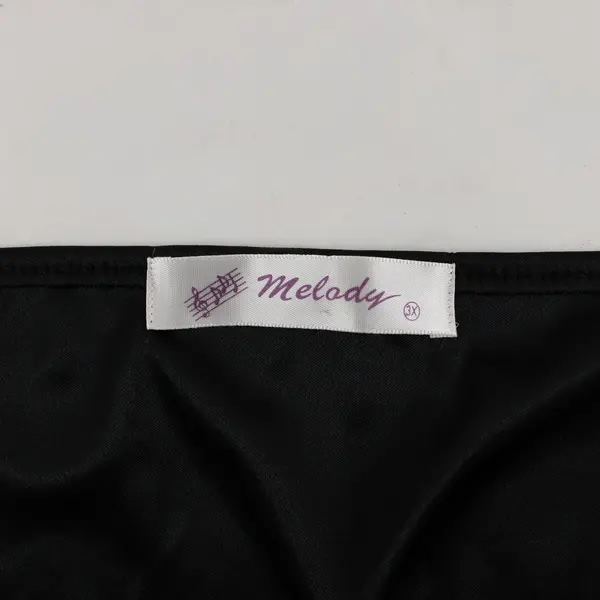 Melody Black Satin Spaghetti Strap Camisole Women's Size 3X