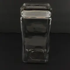 Vintage Federal Glass Jar Canister Refrigerator Food Storage Container