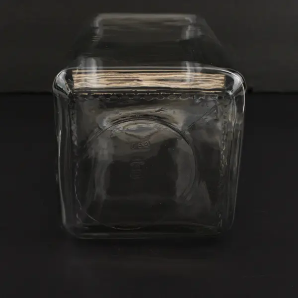 Vintage Federal Glass Jar Canister Refrigerator Food Storage Container