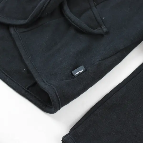DKNY Black Single Button Jacket Girls' Size Large