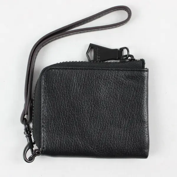 Aimee Kestenberg Black Leather Ava Wristlet Wallet
