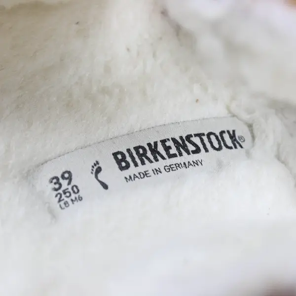 Birkenstock Arizona Fur Shearling Mink Women's 39 Sandals