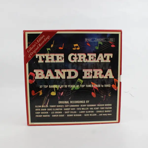 The Great Band Era 37 Top Bands 10 Record Set RCA Reader's Digest Vinyl