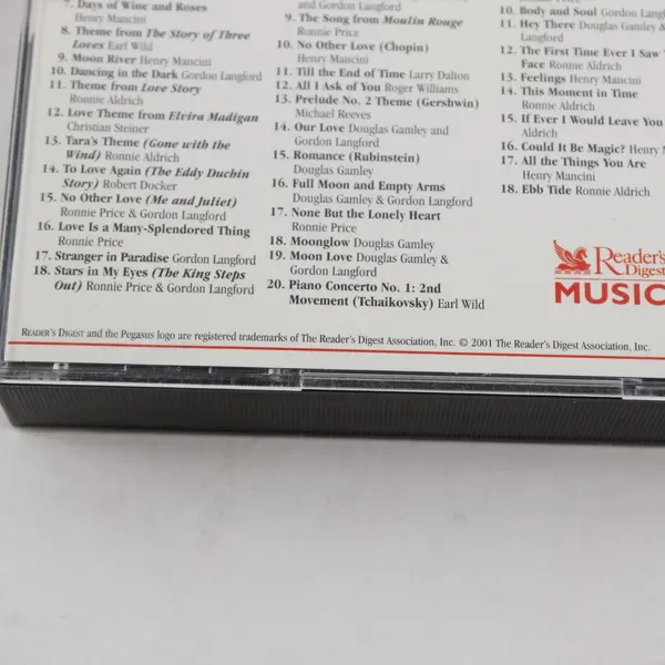 Reader's Digest Music Piano Passion 4 CD Set