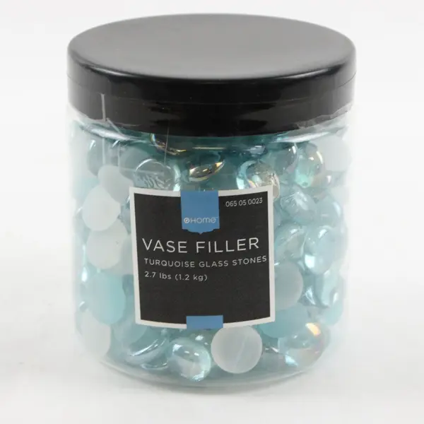 Target Home Vase Filler Turquoise Glass Stones
