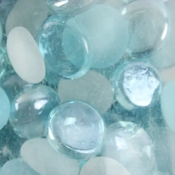 Target Home Vase Filler Turquoise Glass Stones