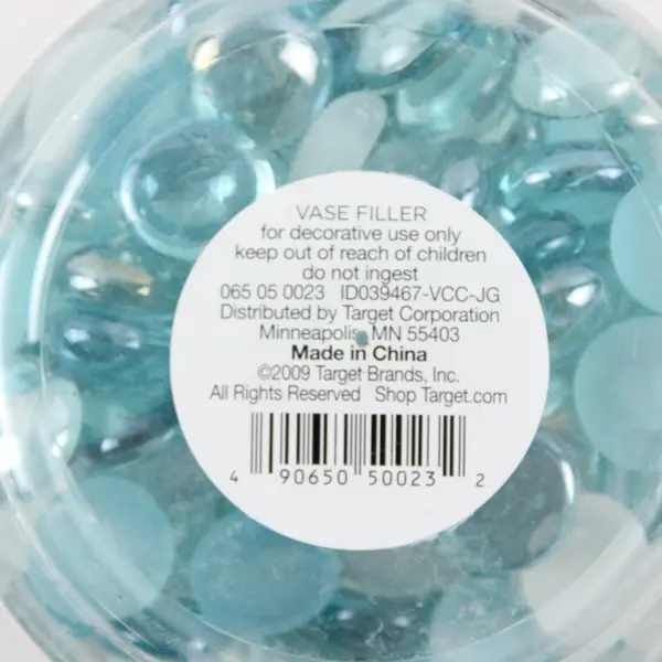 Target Home Vase Filler Turquoise Glass Stones