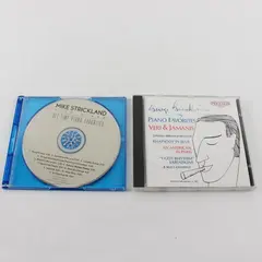 Lot of 2 CDs Mike Strickland All-Time Piano Favorites Veri Jamanis Gershwin