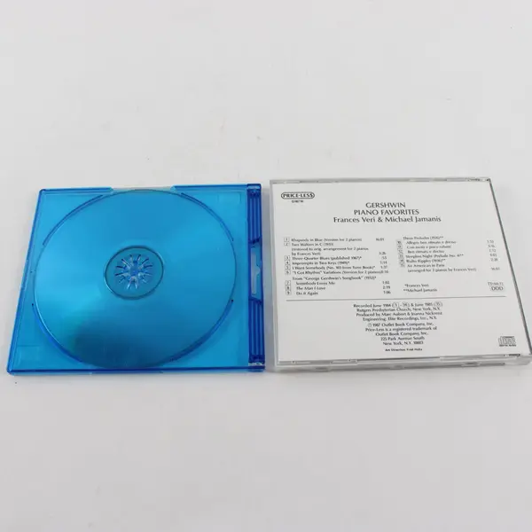 Lot of 2 CDs Mike Strickland All-Time Piano Favorites Veri Jamanis Gershwin