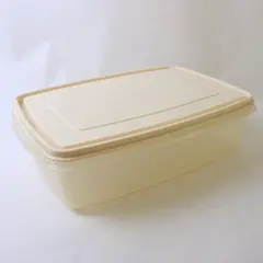 Vtg Rubbermaid Servin Saver 7 Cup Food Storage Container #6 Almond Lid 1980s