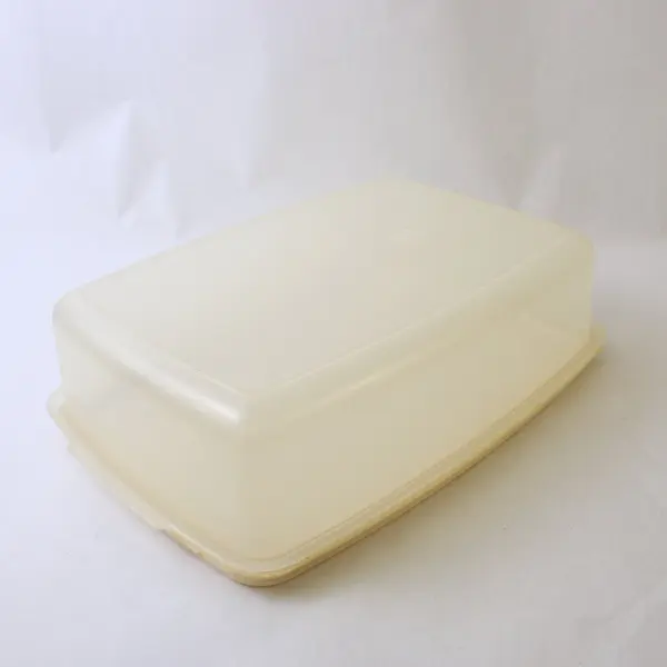 Vtg Rubbermaid Servin Saver 7 Cup Food Storage Container #6 Almond Lid 1980s