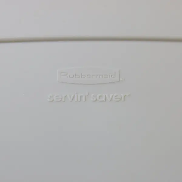 Vtg Rubbermaid Servin Saver 7 Cup Food Storage Container #6 Almond Lid 1980s