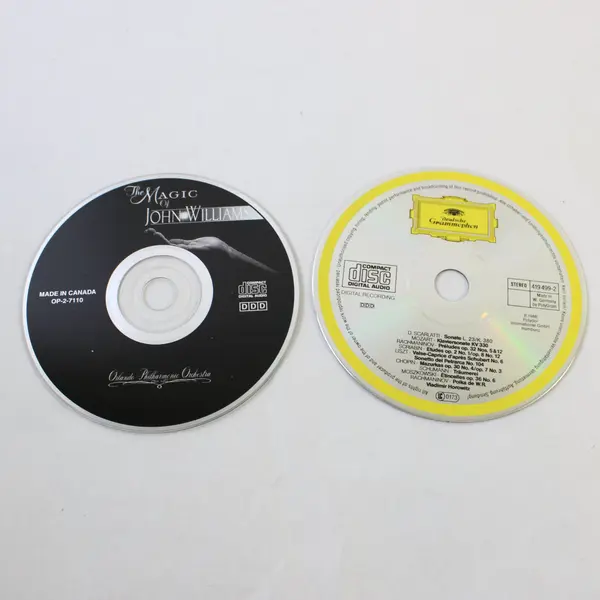 Lot of 2 CDs The Magic of John Williams Horowitz in Moscow Sold As Is