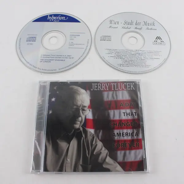 Lot of 3 CDs Hyperion Dyad Schubert Trout Quintet Wien Jerry Tlucek Sealed