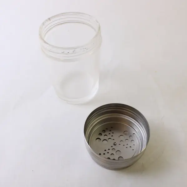 Glass Sugar/Pepper Flake Shaker Dispenser 4.75 Inch