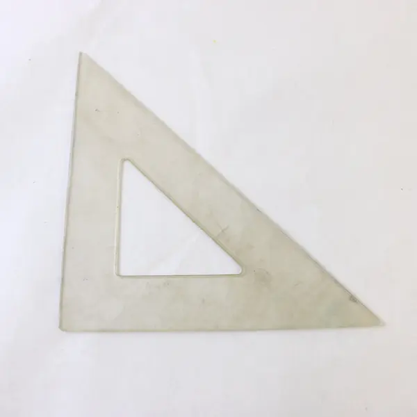 Lot of 3 Vintage Acrylic Drafting Triangles One K&E Keuffel & Esser