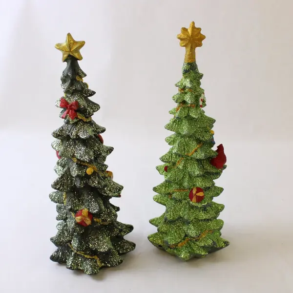 Six Rite Aid Home for the Holidays Christmas Decorations - 4 Elves and 2 Trees