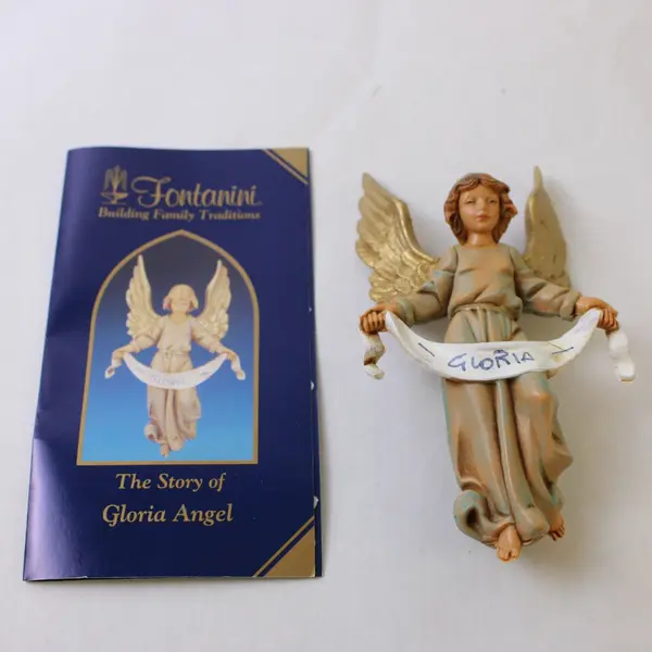Gloria Angel from the Fontanini Nativity Collection - Good Condition