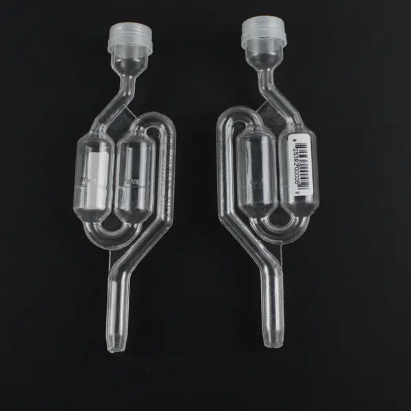Lot of 3 Homebrew Accessories 2 Airlocks Hydrometer Thermometer