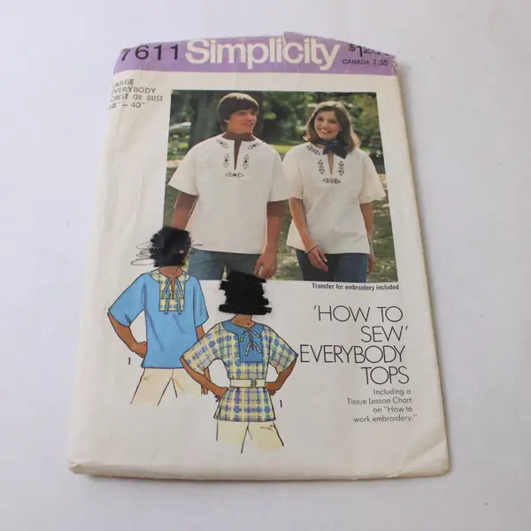 Lot of 3 Sewing Patterns: New Look 6138, Simplicity 7611, Simplicity 5234