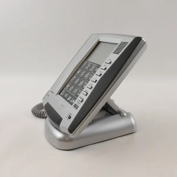 Innovage Silver Gray LCD Touch Panel Speakerphone Caller ID Corded Phone