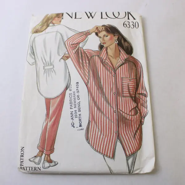 4 Sewing Patterns: Vogue 7893, McCall's 7330, New Look 6330, Simplicity 6648