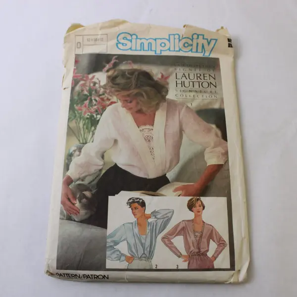 4 Sewing Patterns: Vogue 7893, McCall's 7330, New Look 6330, Simplicity 6648