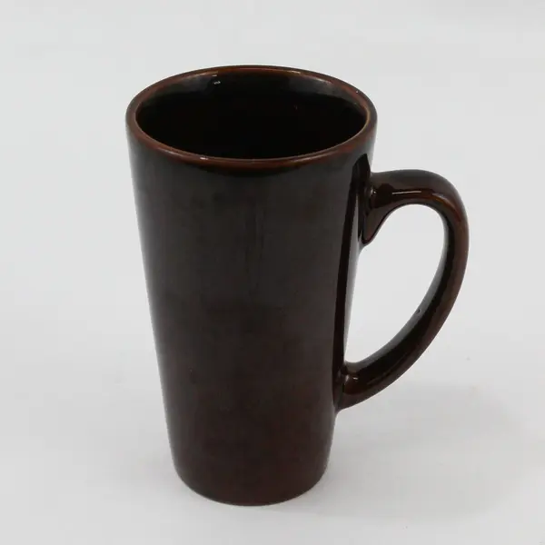 Today's Home Tall Brown Coffee Mug 5.75"
