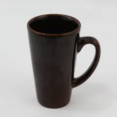 Today's Home Tall Brown Coffee Mug 5.75"