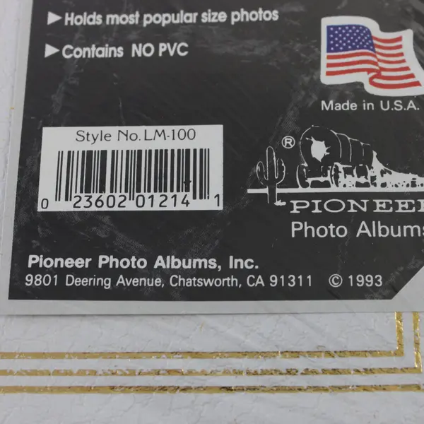 Lot of 2 Vintage Pioneer 100 Fast-Stick Page Photo Albums