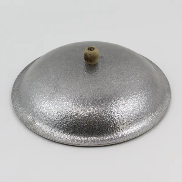Vintage Hammered Aluminum Dutch Oven Replacement Lid 9in Unmarked