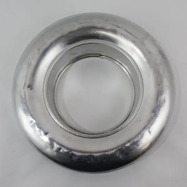 Vintage Aluminum Tube Cake Pan Ring Mold 12.5" x 2.5" Deep