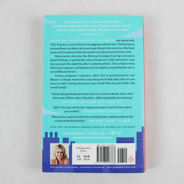 After You by Jojo Moyes 2016 Paperback Novel Good Condition