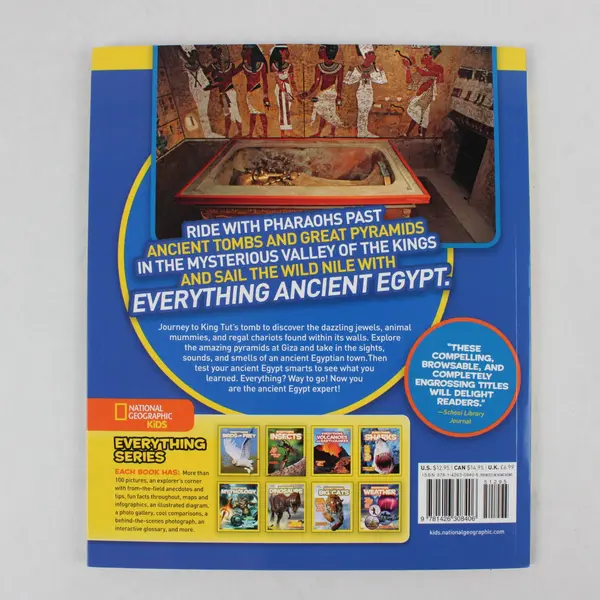 Everything Ancient Egypt Crispin Boyer James P Allen 2012 Paperback NATGEO Kids