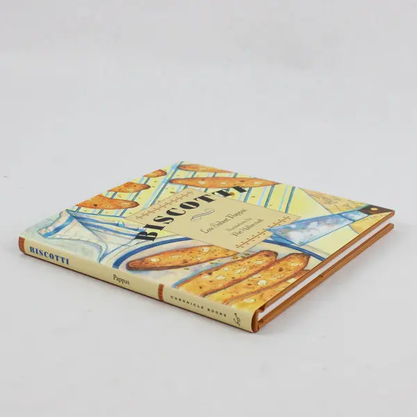 Biscotti Lou Seibert Pappas Hardcover Dust Jacket Cookbook