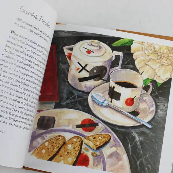 Biscotti Lou Seibert Pappas Hardcover Dust Jacket Cookbook