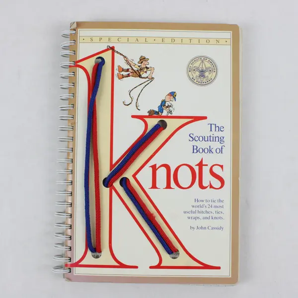 The Scouting Book of Knots John Cassidy Special Edition 1989 Spiral Bound HC