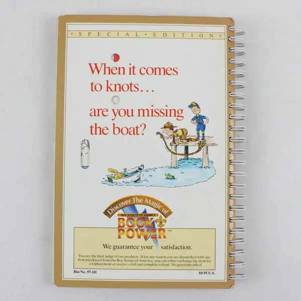 The Scouting Book of Knots John Cassidy Special Edition 1989 Spiral Bound HC