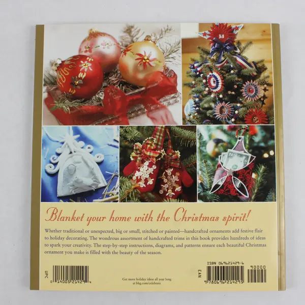 VTG Better Homes and Gardens Christmas Ornaments to Make 1st Edition 2002 PB