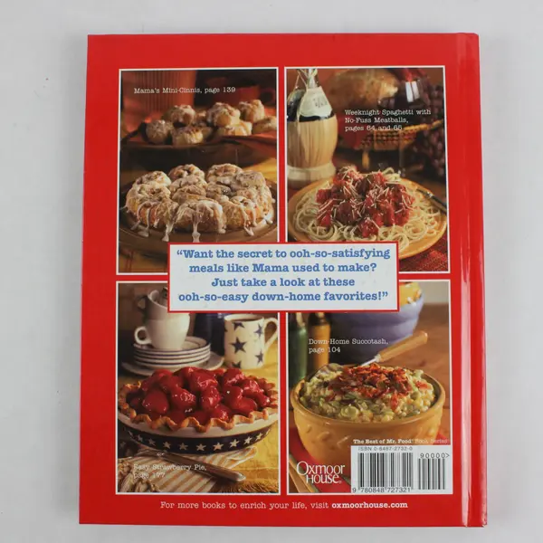 VTG The Best of Mr. Food Home Cookin' in a Hurry Art Ginsburg 2004 Hardcover 