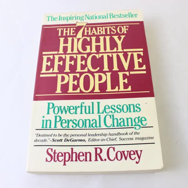 The 7 Habits of Highly Effective People SC Book by Stephen R Covey, 1990