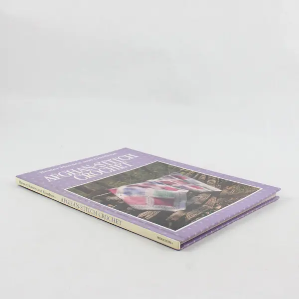 Vintage Better Homes and Gardens Afghan-Stitch Crochet 1st Edition 1989 HC Good
