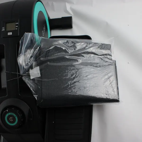 Cubii JR2 Compact Under Desk Elliptical With Display Monitor Black and Teal