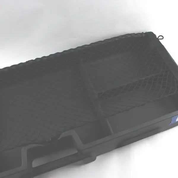 Nissan Sliding Trunk Organizer Tray Black Plastic Mesh Net